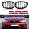 BMW F20 / F21 2011-2014 Matte Black Front Kidney Grilles (2011-2014)