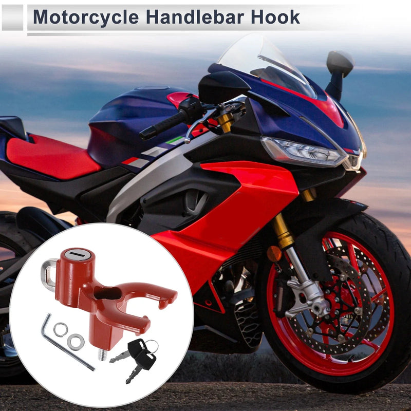 Motorcycle Double-Fork Metal Motorcycle Hanging Hook 1 Set