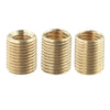 M10x1.25 / M10x1.5 / M8x1.25 3 Pcs Gear Shift Knob Thread Adapter Nut Kit