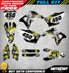 Suzuki RMZ 450 (2008-2017) - GRAFFITI STYLE Custom Graphics Full Kit