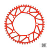 Folding Road Bike - Red 50T-58T Narrow Wide Chainring