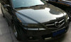 Mazda 6 2 x Carbon Fiber Headlight Eyelid Covers (2003-2013)