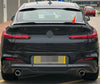 BMW X4 G02 Rear Trunk Spoiler Wing Glossy Black Cover Trim (2019-2022)