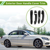 Mercedes-Benz C GLC Class W205 X253 Exterior Door Handle Cover Trim (16-20)