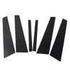 BMW 7 Series 6 x Car Window Pillar Post Door Trim Covers (2009-2015)