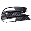 Audi A5 Front Lower Bumper Fog Light Covers (2012-2015)