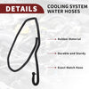 Focus MK2 2004-2011 (2 x) Black Overflow Hose