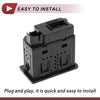 Ford Edge 2011-2019 Black 1 Pcs AUX USB Jack Port
