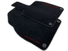 Porsche 718 Cayman Custom Black Carpet Floor Mats (2017-2024)