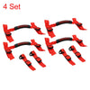Jeep Wrangler Red 4 x Grab Handles