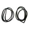 Toyota Corona Mark II 2000 X10 RX12 Sedan 1972-1976 Rear Door Weatherstrip Set