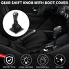 Ford Focus MK2 6 Speed Manual Gear Shift Knob & Cover (2004-2008)
