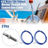 Boats 2 x Marine Throttle Shift Remote Control Box Cable