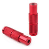 Racing Red Universal Motorcycle Bike Foot Pegs Rear Set Pedals