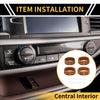 Jeep Gladiator JT AC Audio Headlight Switch Knob Cover Ring (2018-2021)