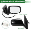Toyota Corolla Right Side Door Mirror Gloss Black (2009-2013)
