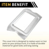 Jeep Wrangler JL JLU GPS Navigation Panel Frame Trim Cover (2018-2023)
