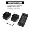 Ford Focus 3 x Accelerator & Brake Pedal Covers (2000-2018)