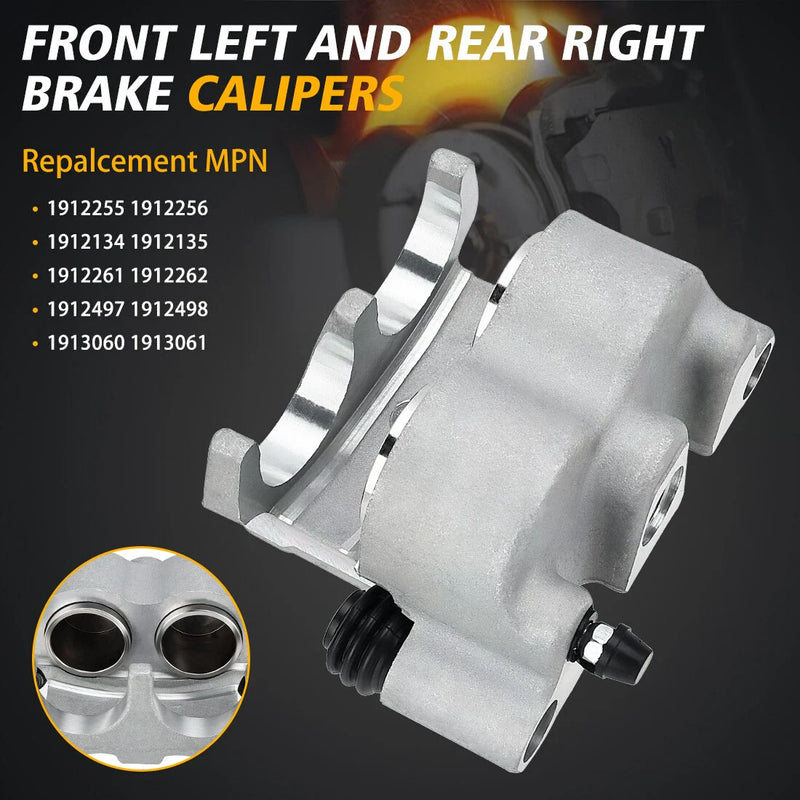 Polaris RZR 1000 Brake Calipers w/Pads Front Left Right (2014–2020)