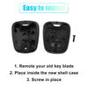Peugeot Citroen Keyless Entry Remote Key Shell Cover