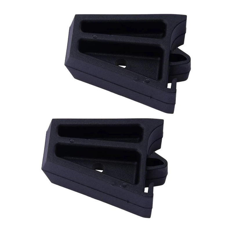 Dodge Ram 1500 2500 3500 2 x Front Grille Bumper Rubber Pads (2002-2005)