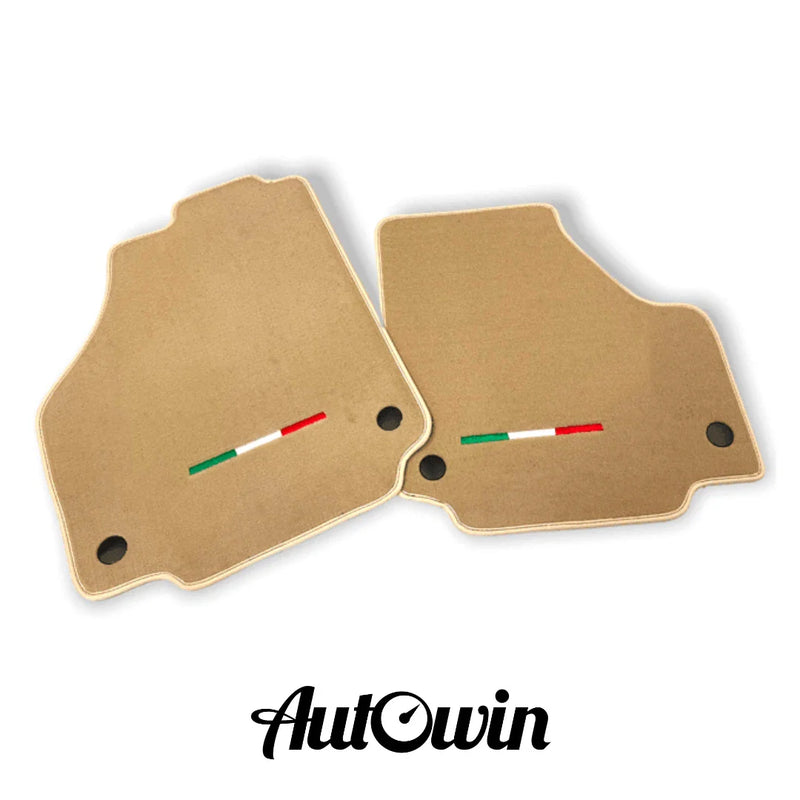 Ferrari F8 Spider (2019-2023) - AutoWin Brand Beige Floor Mats