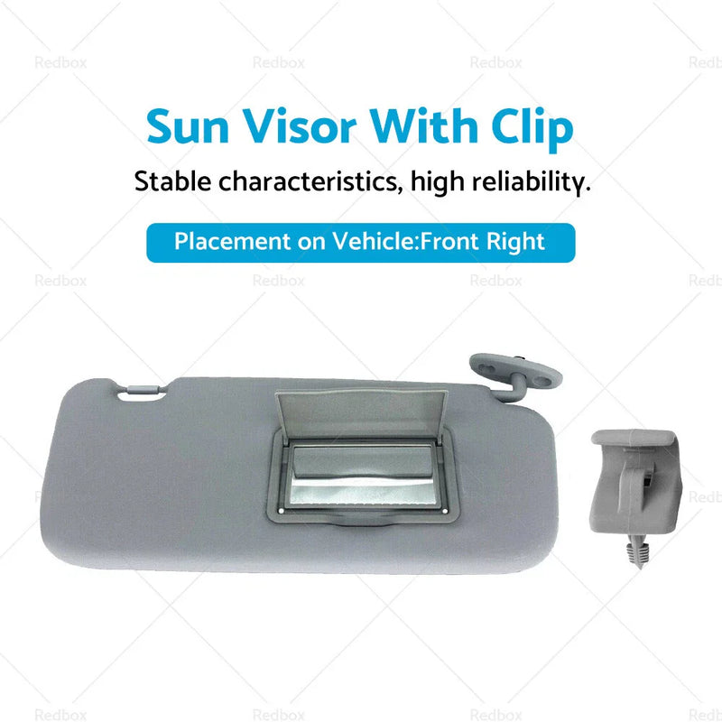 Hyundai Getz (2002-2011) Grey Sun Visor Clip Front Right Side
