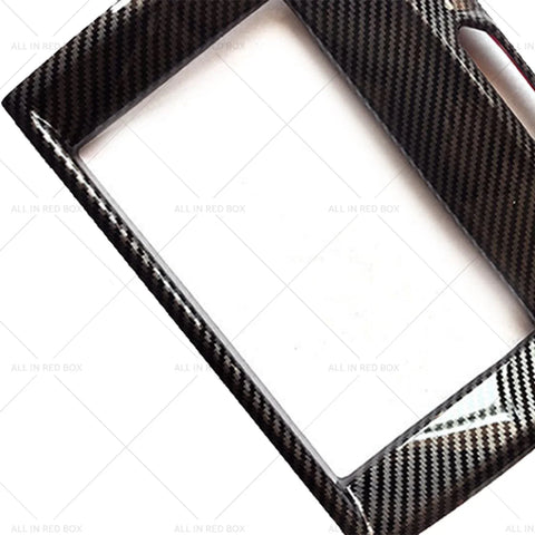 Ford Everest Ranger GPS Navigation Frame Trim Carbon Fiber (2015-2020)