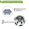 Toyota Land Cruiser Wheel Center Caps  No.4260B60290 (2008-2023)