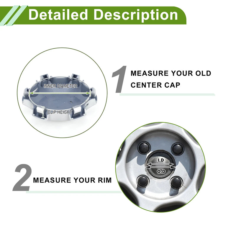 Toyota Land Cruiser Wheel Center Caps  No.4260B60290 (2008-2023)