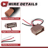 Ford Front Turn Signal Light Socket Wiring (No. ZFC02280UA)