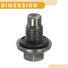Ford F150 (2015-2023) - Metal Bronze Tone 1 x Oil Drain Plug Thread Repair
