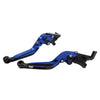 BMW R1200GS R1250GS Blue CNC Extendable Brake Clutch Levers (13-20)