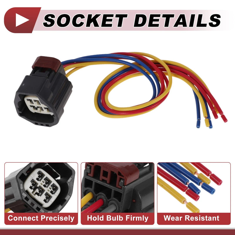 Dodge Nitro Taillight Socket Wiring Harness (2007-2011)