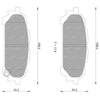 Subaru Impreza Rear Disc Brake Pad Set (2003 - 2006)