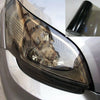 Sticker Headlight Film 1 Roll Taillight 40cm x 150cm Tint Black Smoke Boats