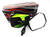 Suzuki GSX400F Katana Black Green Hex Soko Mirrors (1981-1985)