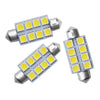Car 10 x 41mm 578 212-2 8-SMD LED Festoon Dome Light Bulbs