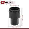 Mercedes Benz GLE450 GLS350 Wheel Lock Lug Nut Anti-theft Key Socket