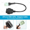 KTM Connectors 6 Pin to 16 Pin OBD2 Diagnostic Cable