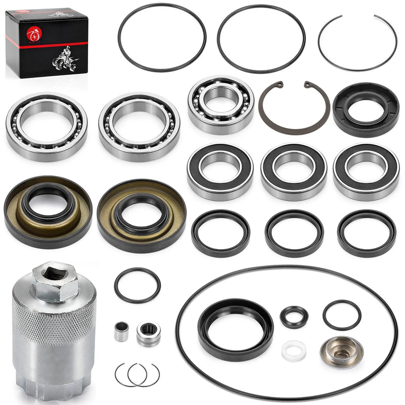 Honda TRX250X Rear Differential Axle Bearings Seals O Ring (2009-2023)