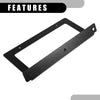 Ford Bronco 2021-2022 Aluminum Alloy Black Set Front License Plate Frames