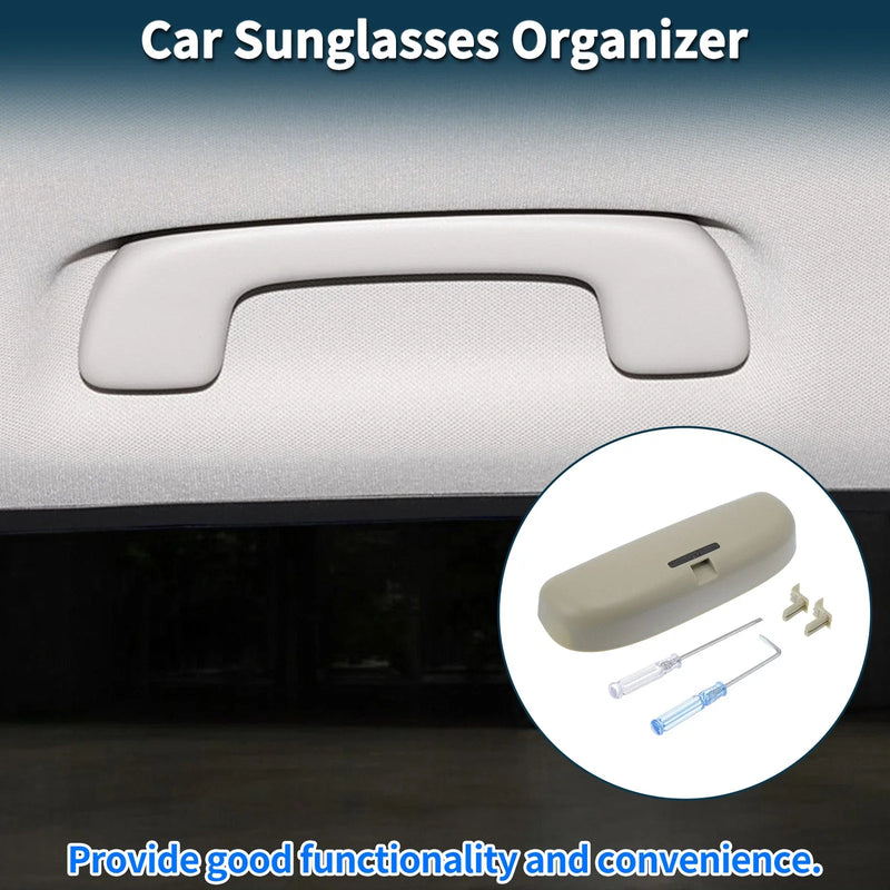 Honda Civic 2016-2021 Eyeglasses Holder Storage Box Beige Sunglasses Case