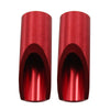 Honda Ruckus Zoomer Red Footpegs (2003-2023)