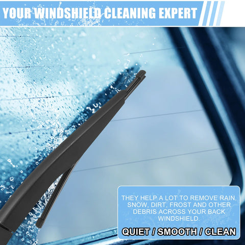 Ford Explorer Rear Windshield Wiper Blade Arm Set (2011-2019)