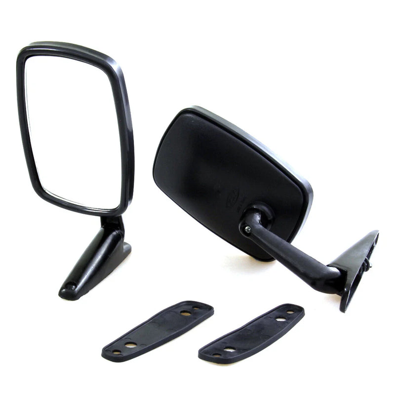 Classic Car HCCA AACA Fender Door Mirrors Long Base Round