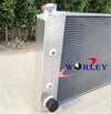 Ford Cortina 6 Cylinder Aluminum Radiator & Blue Hose (1972-1982)