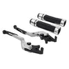 Yamaha MT-15, XSR155 Silver Brake Clutch Lever Handlebar Grip Set
