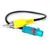 Benz E Class Male Fakra RCA Adapter Cable (2002–2008)