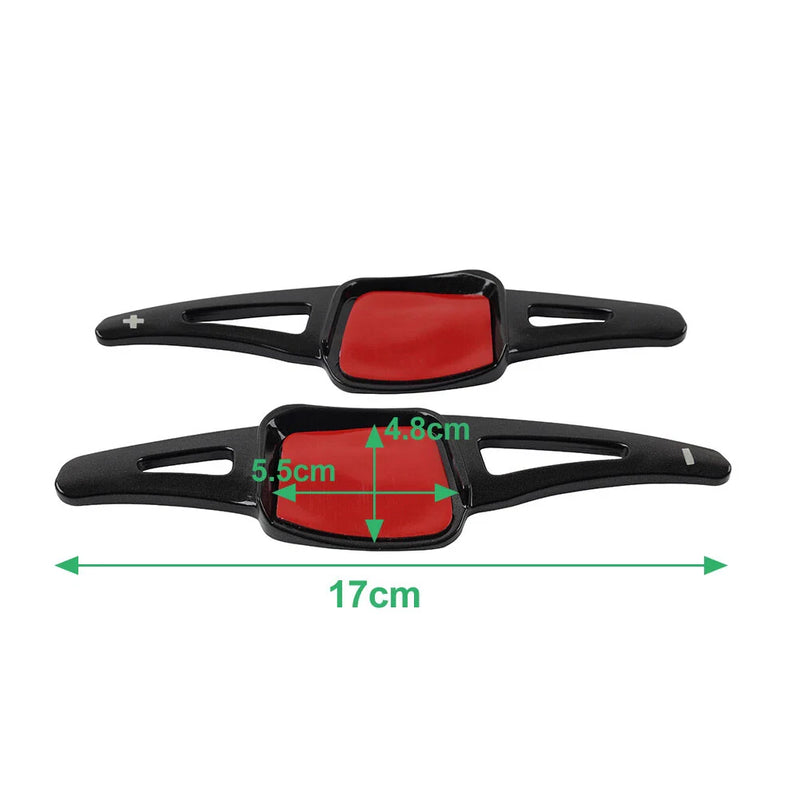 VW Golf 8, Atlas, Sharan, Touareg Steering Wheel Paddle Shifter Extensions